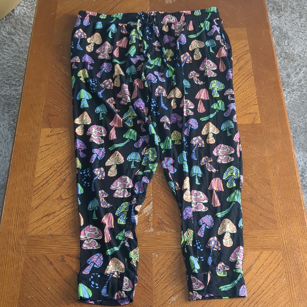 Colorful Mushroom Print Loungepants MeUndies